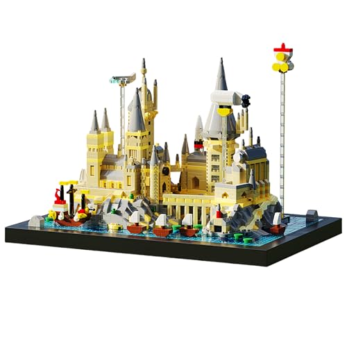 Unativer Magic Castle Bausteine Bausatz, 2724 Teile Mini-Bausteine Märchen-Schloss Bausatz für Kinder, Kreatives STEM-Spielzeug, Fantasievolles Baustein-Geschenk für Kinder ab 6 Jahren Unativer Magic Castle Bausteine Bausatz, 2724 Teile Mini-Bausteine Märchen-Schloss Bausatz für Kinder, Kreatives STEM-Spielzeug, Fantasievolles Baustein-Geschenk für Kinder ab 6 Jahren von Unativer