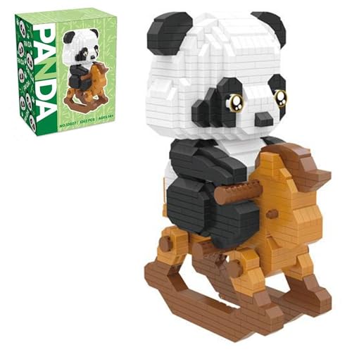 Unativer Panda Bausteine Bausatz, Mini Bausteinen 3D Tiermodell für Kinder und Erwachsene, DIY Baukasten für STEM Lernspiel und Schreibtischdeko, Geschenk für Jungen und Mädchen, 1262 Teile Unativer Panda Bausteine Bausatz, Mini Bausteinen 3D Tiermodell für Kinder und Erwachsene, DIY Baukasten für STEM Lernspiel und Schreibtischdeko, Geschenk für Jungen und Mädchen, 1262 Teile von Unativer