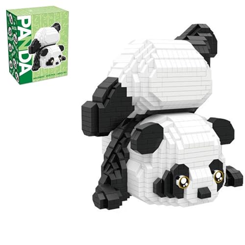 Unativer Panda Bausteine Bausatz, Mini Bausteinen 3D Tiermodell für Kinder und Erwachsene, DIY Baukasten für STEM Lernspiel und Schreibtischdeko, Geschenk für Jungen und Mädchen, 1325 Teile Unativer Panda Bausteine Bausatz, Mini Bausteinen 3D Tiermodell für Kinder und Erwachsene, DIY Baukasten für STEM Lernspiel und Schreibtischdeko, Geschenk für Jungen und Mädchen, 1325 Teile von Unativer