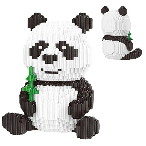 Unativer Panda Bausteine Bausatz, Mini Bausteinen 3D Tiermodell für Kinder und Erwachsene, DIY Baukasten für STEM Lernspiel und Schreibtischdeko, Geschenk für Jungen und Mädchen, 3689 Teile Unativer Panda Bausteine Bausatz, Mini Bausteinen 3D Tiermodell für Kinder und Erwachsene, DIY Baukasten für STEM Lernspiel und Schreibtischdeko, Geschenk für Jungen und Mädchen, 3689 Teile von Unativer