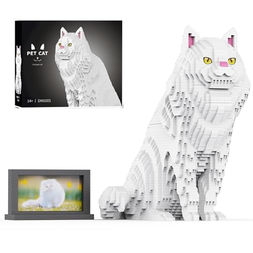 Unativer Persische Katze Bausteine Set, 3033 Teile Mini-Tierbaustein Modellspielzeug für Katzenliebhaber, niedliches Sammelspielzeug, kreatives Geschenk für Kinder und Erwachsene ab 6 Jahren Unativer Persische Katze Bausteine Set, 3033 Teile Mini-Tierbaustein Modellspielzeug für Katzenliebhaber, niedliches Sammelspielzeug, kreatives Geschenk für Kinder und Erwachsene ab 6 Jahren von Unativer