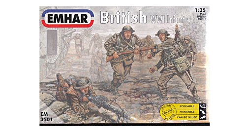1/35 Figuren British WWI Infantry von Emhar Models