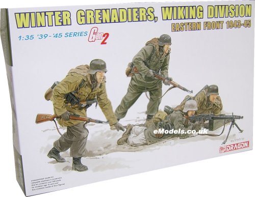 1/35 German Winter Grenadiers (japan import) von Dragon Models USA