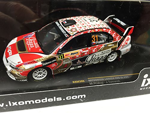 1:43 AUTO MITSUBISHI LANCER EVO IX Prokop WRC Australia 1:43 IXO RALLYE DIECAST RAM395 von Unbekannt