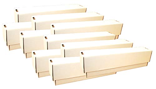 collect-it 10 Riesen Deck-Boxen - Aufbewahrung (weiß) für ca. 10.000 Karten Aller Größen von collect-it