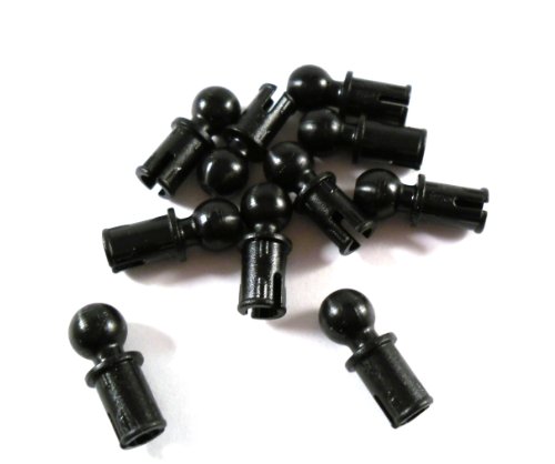 10 Stück LEGO TECHNIC "Pin mit Kugel" in Schwarz. 10 Stück LEGO TECHNIC "Pin mit Kugel" in Schwarz. von LEGO