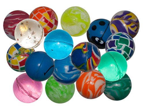 100 x Flummis Flummi Springball 32 mm Hüpfball Bouncing Ball Mitgebsel Tombola von Diverse