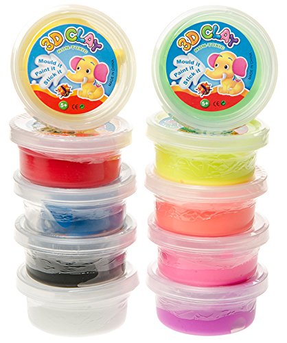 12 x Flummimasse in Dose Mitgebsel Kindergeburtstag Give Away Tombola von Unbekannt