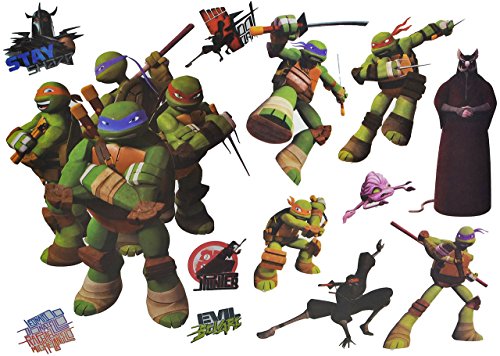 alles-meine.de GmbH 13 TLG. Set: Wandtattoo/Sticker + Fensterbilder - Teenage Mutant Ninja Turtles - Wandsticker Aufkleber für Kinderzimmer - Jungen Hero Comic Schildkröten Kin.. alles-meine.de GmbH 13 TLG. Set: Wandtattoo/Sticker + Fensterbilder - Teenage Mutant Ninja Turtles - Wandsticker Aufkleber für Kinderzimmer - Jungen Hero Comic Schildkröten Kin.. von alles-meine.de GmbH