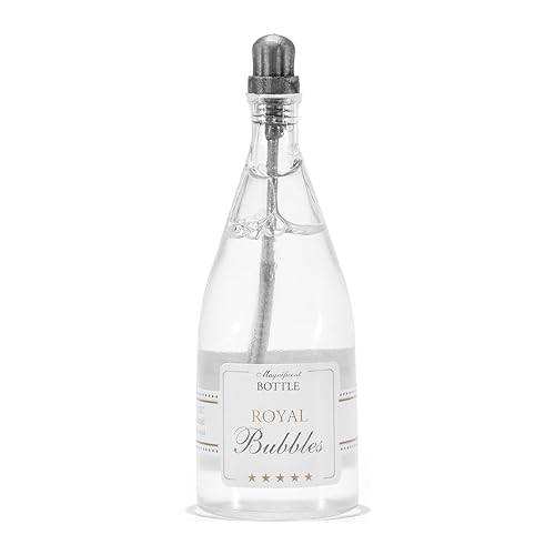 24 Seifenblasen, Champagner Flaschen mit Seifenblasenflüssigkeit gefüllt, Soap Bubbles, für Verlobung, Hochzeit, Geburtstag, Jubiläum von PartyDeco