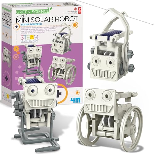 4M 3-in-1 Eco Engineering Mini Solar Robot Toy von 4M