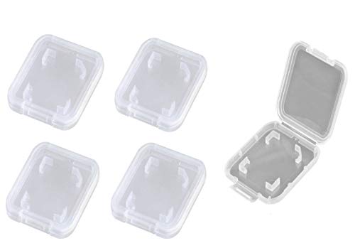 ikarex-shop 5 Stück Hüllen für SD Karten Speicherkarte Hülle Case Box Schutzhülle Aufbewahrungsbox 5X ikarex-shop 5 Stück Hüllen für SD Karten Speicherkarte Hülle Case Box Schutzhülle Aufbewahrungsbox 5X von ikarex-shop