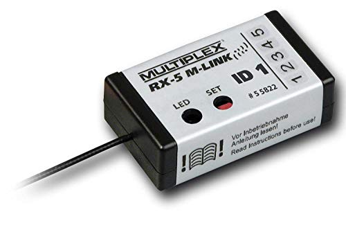 55822 - Multiplex Empfänger RX-5 SMART M-LINK 2,4 GHz, ID 1 von Unbekannt