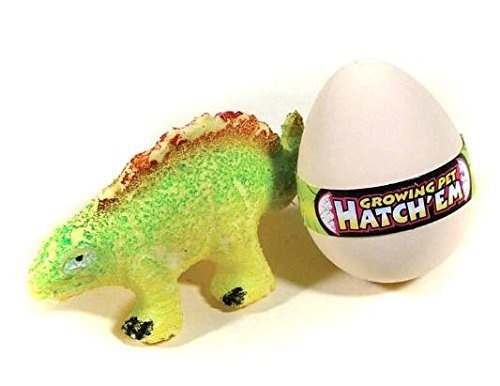 Unbekannt 6 Magische Dinosaurier Eier, wachsender und schlüpfender Dino, Ei Mitgebsel Kindergeburtstag von Unbekannt