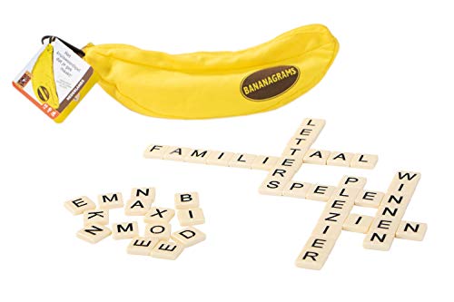 999 Games - Bananagrams Actionspiel - ab 7 Jahren - Eines der besten Spiele von 2006 - Tile Placement - für 1 bis 8 Spieler - 999-BAN01 von 999 Games