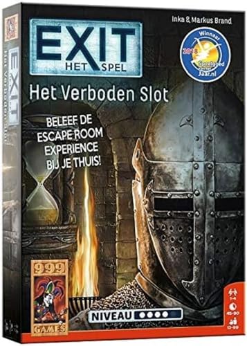 999 Spiele - EXIT - Das Verbotene Schloss Breinbreaker - ab 12 Jahren - Gewinner Spielzeug des Jahres 2018 - Inka & Markus Brand - Real-time, Social Deduction - für 1 bis 4 Spieler - 999-EXI06 von 999 Games