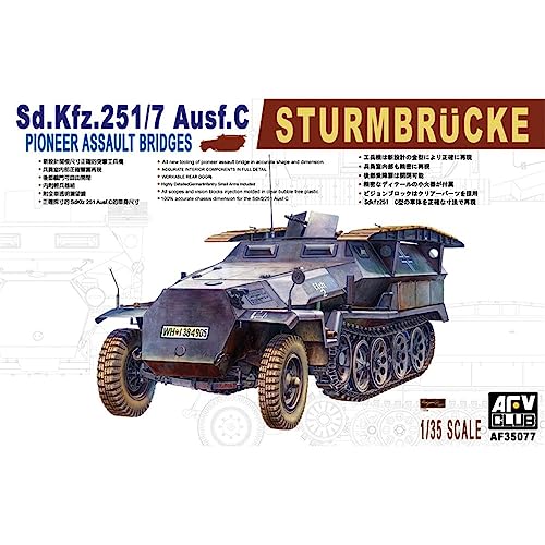 AFV-Club 35077 SDKFZ 251/7 Ausf C Pionnier, Fahrzeuge von Unbekannt