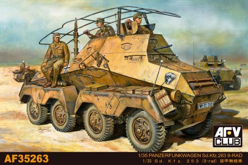 AFV-Club AFV35263 Panzerfunkwagen SDKFZ 263 8-Rad, Fahrzeuge von Unbekannt
