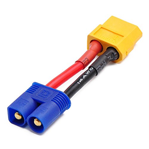 ikarex-shop Adapterkabel EC3 Stecker auf XT60 Buchse RC Adapter Lipo Akku ikarex-shop Adapterkabel EC3 Stecker auf XT60 Buchse RC Adapter Lipo Akku von ikarex-shop