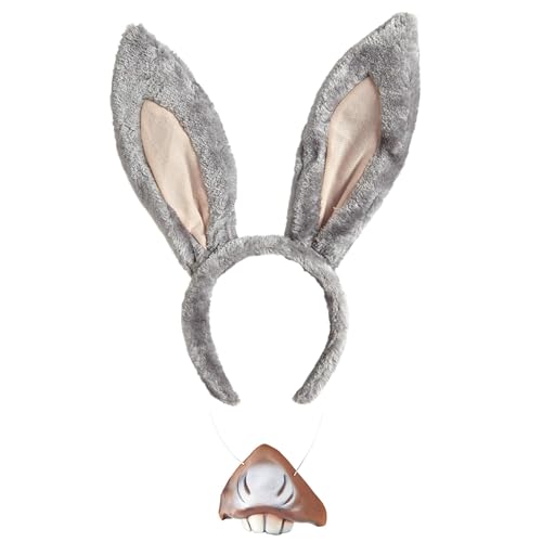 W WIDMANN MILANO Party Fashion - Verkleidungsset Esel, Ohren, Maul, Karneval, Mottoparty W WIDMANN MILANO Party Fashion - Verkleidungsset Esel, Ohren, Maul, Karneval, Mottoparty von W WIDMANN MILANO Party Fashion