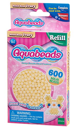 Aquabeads - 32628 - Elfenbeinfarbene Perlen von Aquabeads