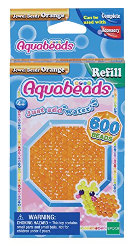 Aquabeads - 32678 - Orange Glitzerperlen von Aquabeads