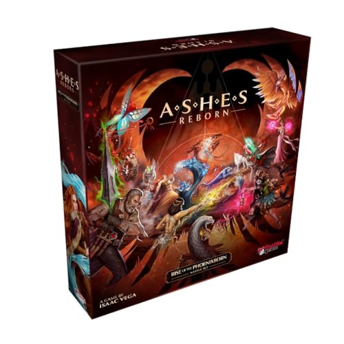 Plaid Hat Games Ashes Reborn: Rise of The Phoenixborn | Brettspiel | ab 14 Jahren | 2 Spieler | 30-120 Minuten Spieldauer von Plaid Hat Games