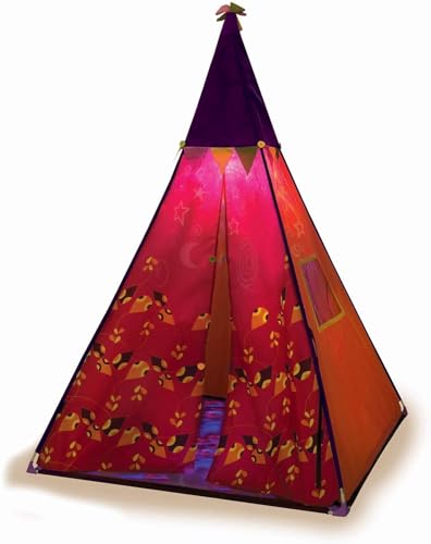 B. toys Tipi Zelt für Kinder mit Laterne für Licht – Spielzelt für Drinnen, Kinderzimmer, Indoor – Kinderzelt für Jungen und Mädchen ab 3 Jahren von B. toys