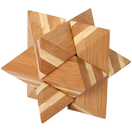 Bambus-Puzzle Stern von Unbekannt