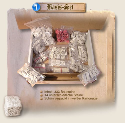 menta-modellbau Basis-Set Tabletop Ruinen-Bausteine menta-modellbau Basis-Set Tabletop Ruinen-Bausteine von menta-modellbau