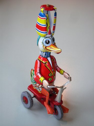 Blechspielzeug - Ente auf Dreirad BRD von Walter & Prediger