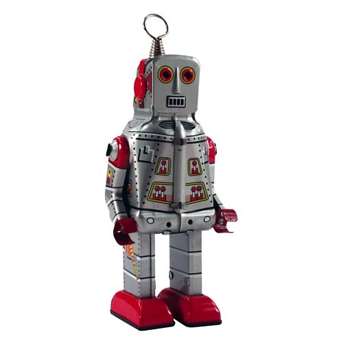 Blechspielzeug SILVER ROBOT zum Aufziehen - collect it! Blechspielzeug SILVER ROBOT zum Aufziehen - collect it! von Unbekannt