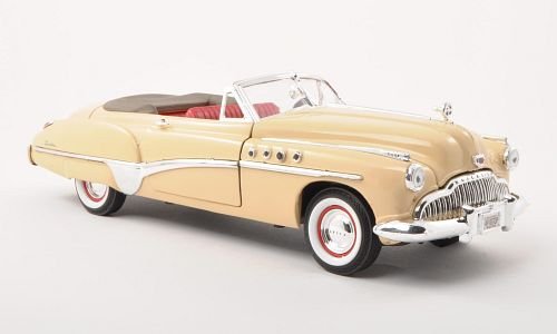 Buick Roadmaster Convertible, beige , 1949, Modellauto, Fertigmodell, Motormax 1:18 Buick Roadmaster Convertible, beige , 1949, Modellauto, Fertigmodell, Motormax 1:18 von Unbekannt
