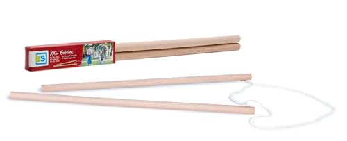 BS Toys XXL Blasen - Seifenblasen - Riesige Spaßblasen für Kinder & Erwachsene - Outdoor-Spielzeug für Sommer-Spaß & Partys - Brown - Ab 3 Jahren von Robbie Toys