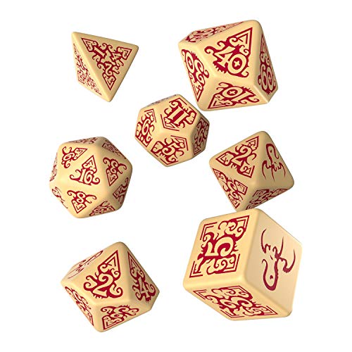 Q-Workshop CTX1N - Call of Cthulhu: Masks of Nyarlathotep Dice Set (7) von Q-Workshop