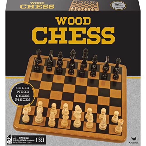 Cardinal Games 6033313 CGI KGM ClassicWoodChess EML von DC Comics