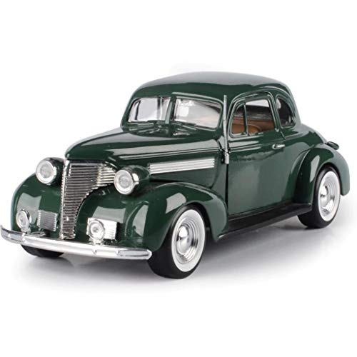 Chevrolet Coupe, grün , 1939, Modellauto, Fertigmodell, Motormax 1:24 von Chevrolet