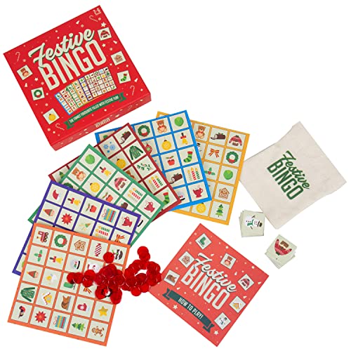 Gift Republic Christmas Festive Bingo - Winner Shouts Turkey! - EIN ideales Weihnachtsspiel von Bingo Gift Republic Christmas Festive Bingo - Winner Shouts Turkey! - EIN ideales Weihnachtsspiel von Bingo von GR Gift Republic