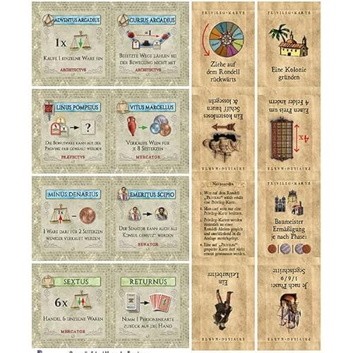 Concordia/Navegador: Mini-Erweiterung (Erw.) - Brettspiel - 6 Spieler - Ab 8 Jahren von PD-Verlag