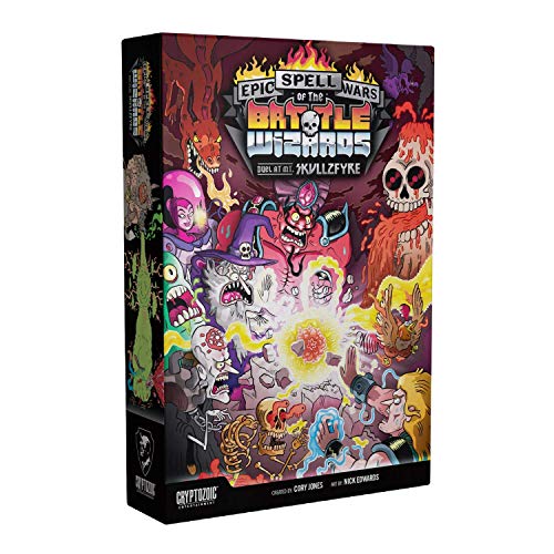 Cryptozoic - Epic Spell Wars of The Battle Wizards 1: Duel at Mt. Skullzfyre - Erstes Spiel der Serie - Episch Explosives Zaubersprüche-Kartenspiel - Ab 15 Jahren - Für 2 bis 6 Spieler - Englisch von Cryptozoic Entertainment