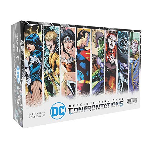 Unbekannt 02196CZE DC Comics Superhelden Deckbuilding Game: Confrontations, Mehrfarbig von Cryptozoic Entertainment