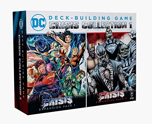 Cryptozoic Entertainment | DC Deck-Building Game: Crisis Collection 1 | Kartenspiel | Alter 15+ | 1-5 Spieler | 120 Minuten Spielzeit, CZE29408, Mehrfarbig von Cryptozoic Entertainment