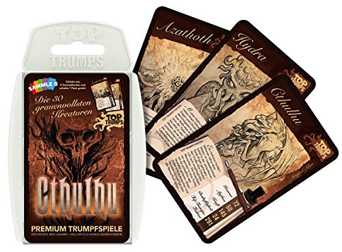 Unbekannt Cthulhu - Top Trumps - Kartenspiel Quartett mit 30 Spielkarten von Unbekannt