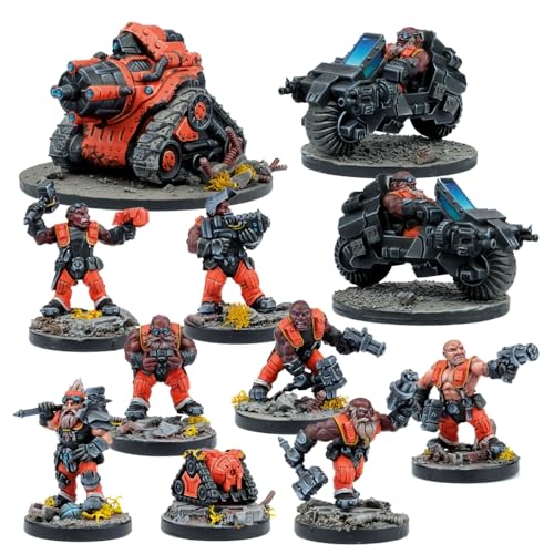 Mantic Deadzone Forge Father Brokkrs Booster von Mantic