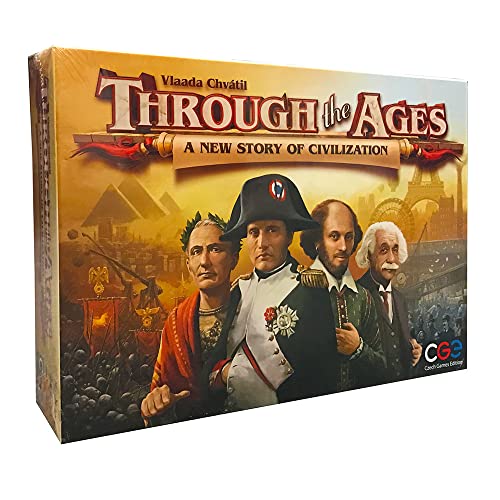 Through the Ages - A New Story of Civilization - Brettspiel ENGLISCH von Czech Games Edition