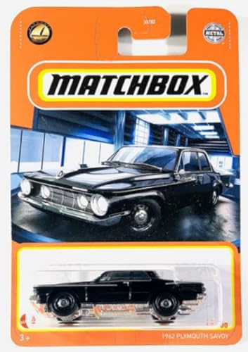 DieCast Matchbox 1962 Plymouth Savoy 12/100 (Schwarz) von Unbekannt