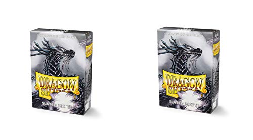 Dragon Shield Mini-Hüllen aus japanischem Schiefer, matt, 60 Karat, 2 Packungen von Unbekannt