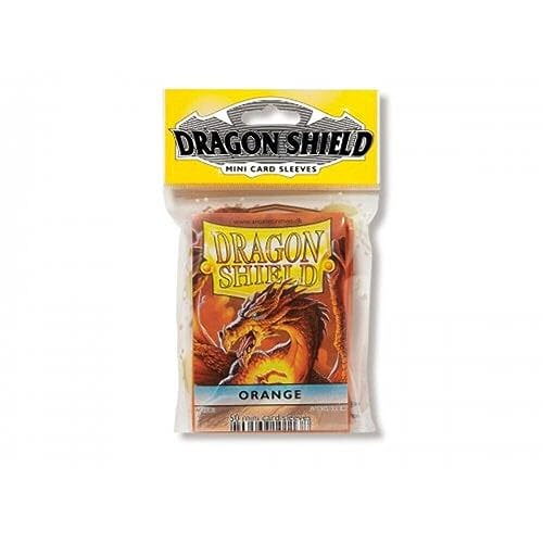 Dragon Shield Sleeves Pack (50 Sleeves, Small, Orange), AT-10113-R von Dragon Shield
