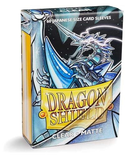 Dragon Shield Small Sleeves - Japanese Matte Clear (60 Sleeves) von Unbekannt