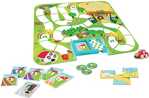 Dujardin 59001 Brettspiel, Mein 1. 1000-Meilen-Spiel – Auf zum Zoo, französisches Gesellschaftsspiel von Dujardin
